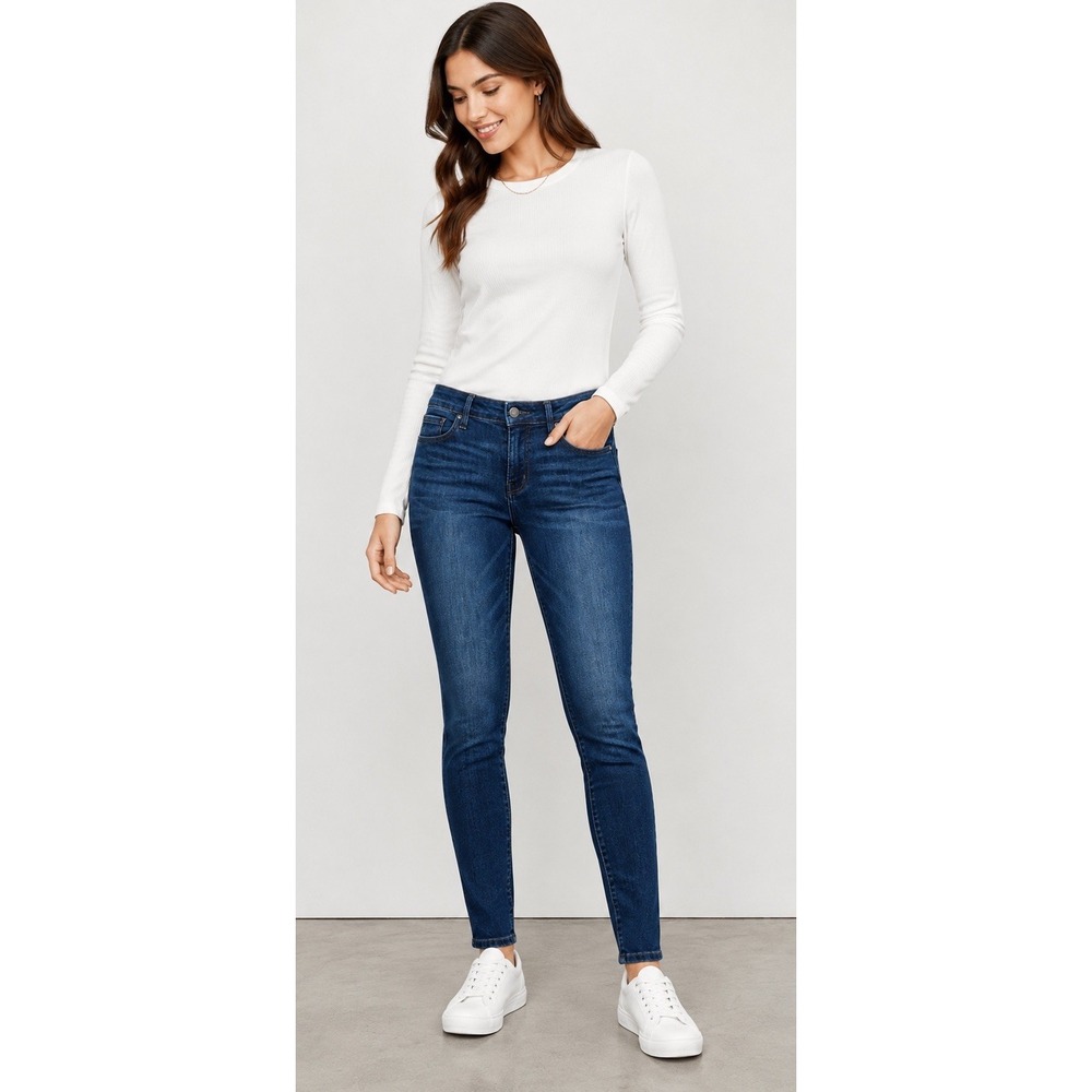 Old Navy Rockstar Skinny Jeans Women's Size 2 Built-In Sculpt Medium Wash